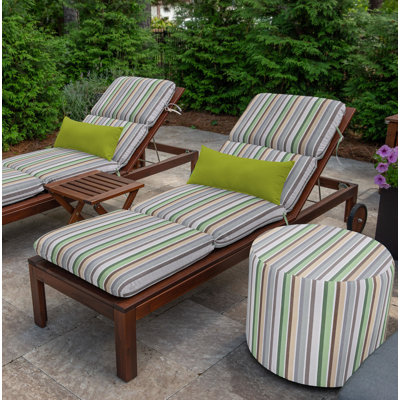 Marlowe Sunbrella® 1-Piece Outdoor Chaise Cushion