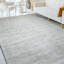 Hand Knotted Geometric Area Rug in Blue/Gray-468366480