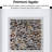 Agate Shadow Box Wall Décor | 23.6-inch Black Frame × Light Gray Velvet