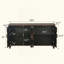 Buffet 59,8 "avec motif en nid d'abeille, armoire d'appoint moderne