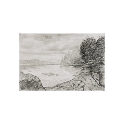 West Coast Chronicles II a Hand Embelished Textured Canvas