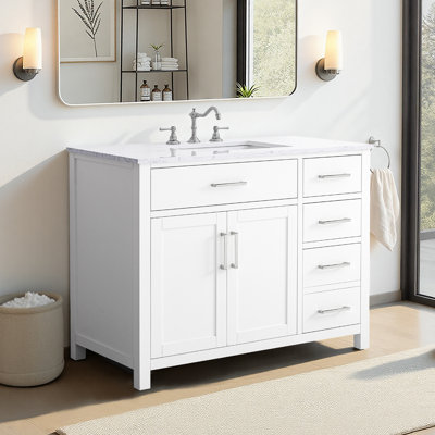 Shamar 42" Single Bathroom Vanity