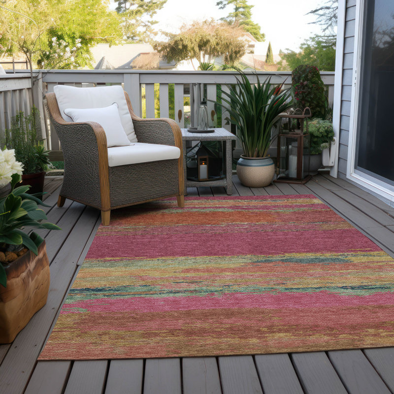 Christain Outdoor Rug, Rectangle 5' x 7'6"