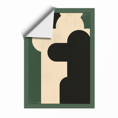 Interlocking Forms Minimalist - Print
