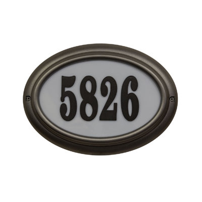 Oval Wall Plaque