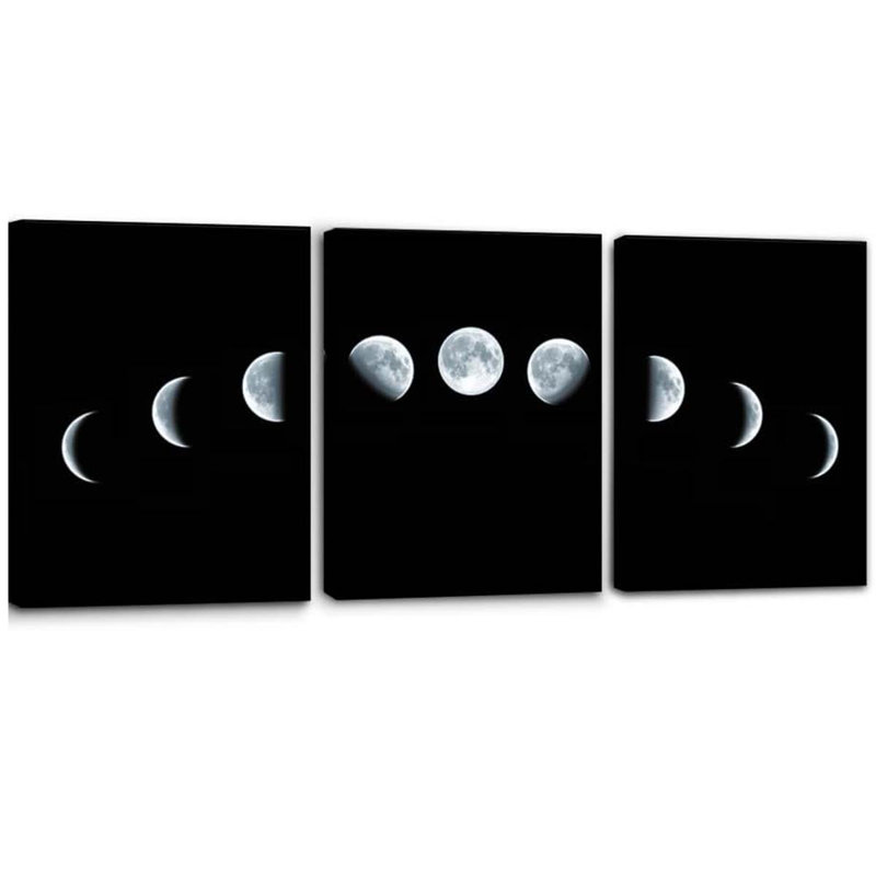 3 Piece Wrapped Canvas Wall Art