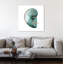 Shinny Calm Snail - Wrapped Canvas Print-395600409