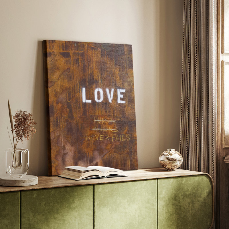 Love Love Fails I - galerie sur mesure, H 18 po x l 12 po