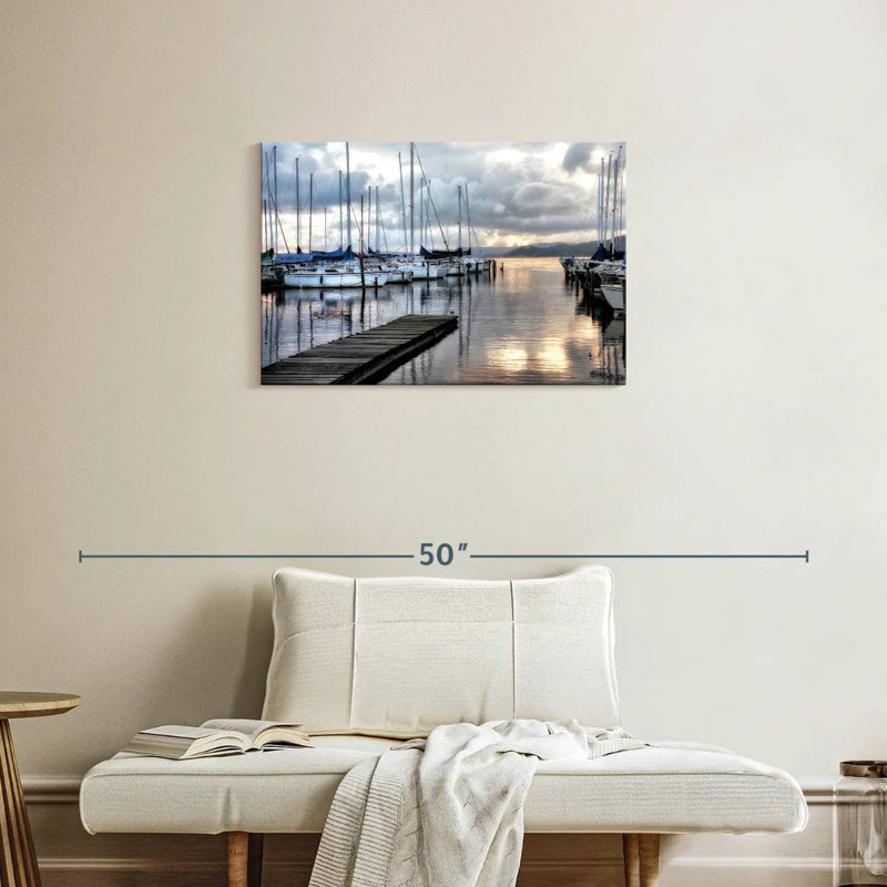 Mehar Walk On The Dock, H 20 po x l 30 po
