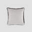 Coussin décoratif en microsuède rayé intérieur / extérieur Rusher