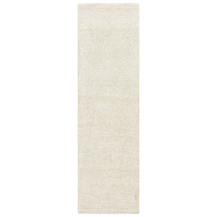 Katracy Abstract Hand Tufted Wool Geometric Rug