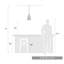 Petit luminaire suspendu surrender