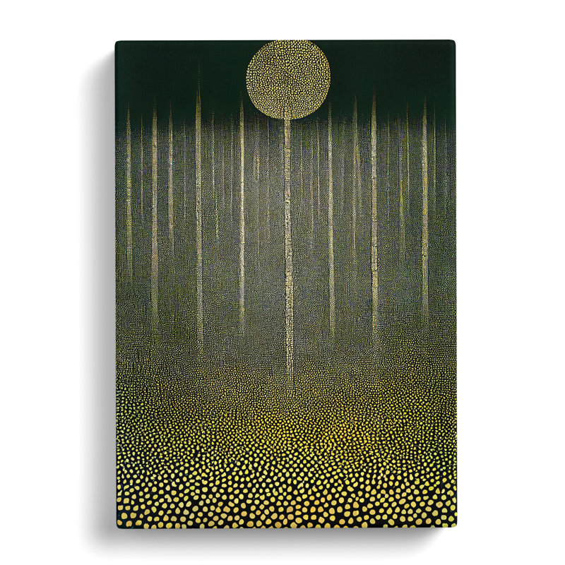 Spectacular Forest Abstract - Wrapped Canvas, 76cm H x 50cm W x 3cm D