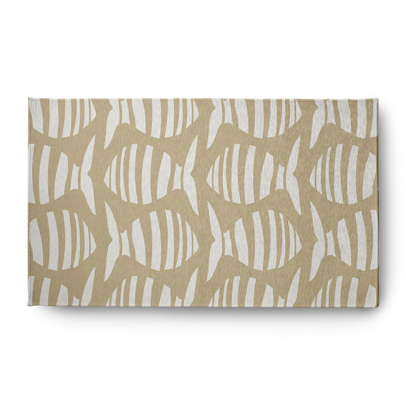 Marenisco Chenille Animal Print Indoor Rug, Rectangle 3' x 5'