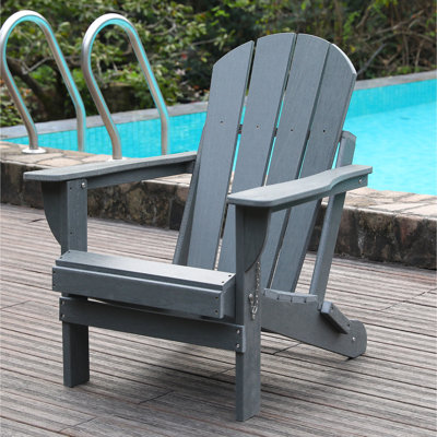 Chaise toutes saisons avec porte-gobelets intégrés et support pour téléphone, matériau gris, pour une utilisation en extérieur dans la cour, en camping. Cadre double pliant Frame Space - camping, jardin, piscine et foyer. Cadre, 380 lb