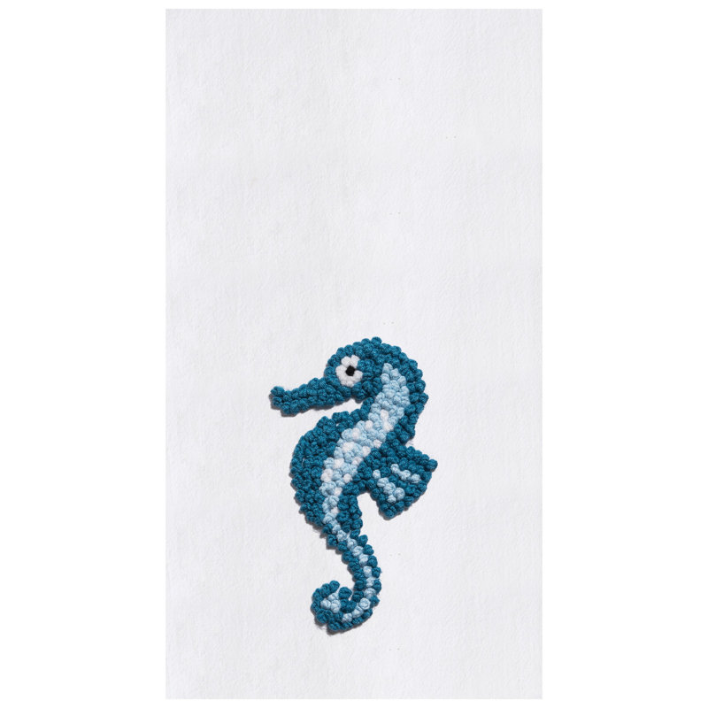 Serviette de cuisine en coton Seahorse