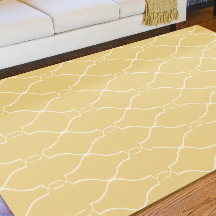 Larwill Wool Geometric Indoor Rug