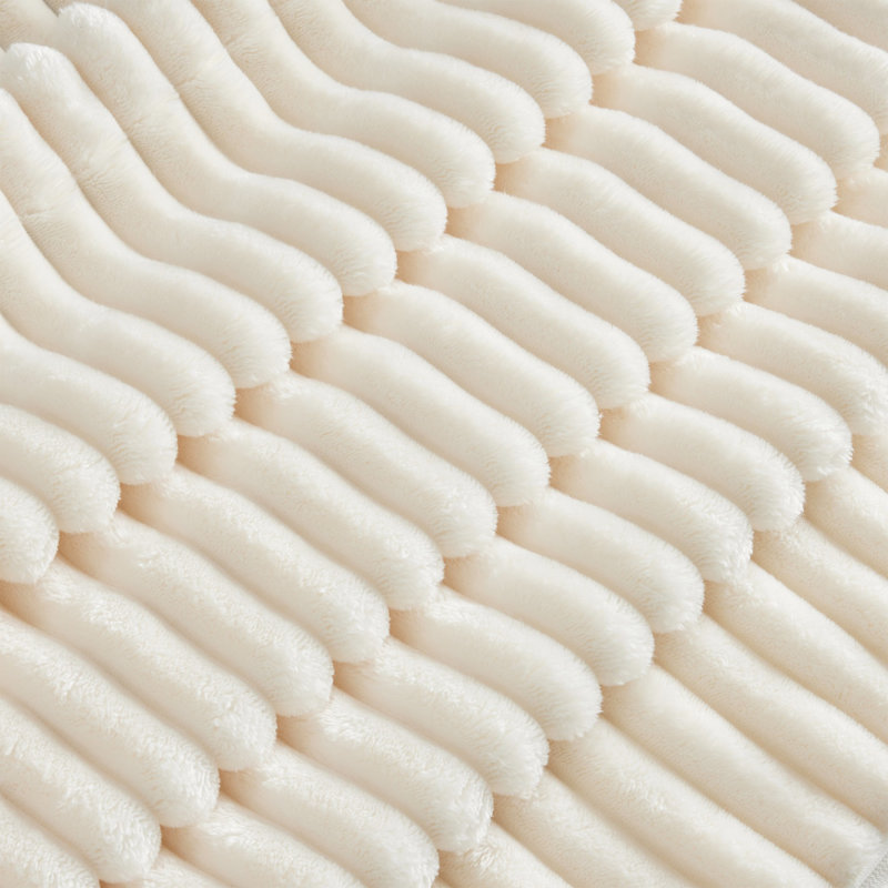 Canapé modulaire en velours côtelé crème