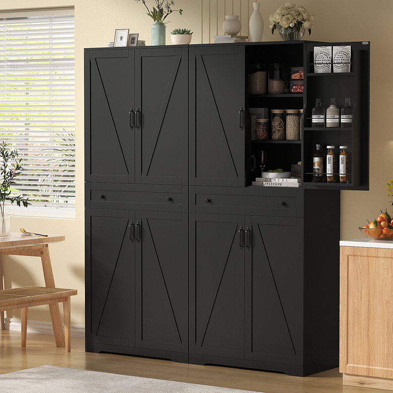 Garde-manger 71,9 po, Noir
