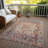 Machine Washable Indoor/Outdoor Xhevrie Copper Rug-1093537478