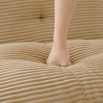 Repose-pieds Velours côtelé