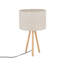 Lampe de chevet beige Kerwin