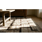 Antique Navajo American Geometric, Medallion Flat Weave Rug