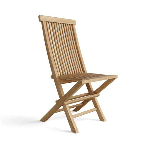 Classic Outdoor Teak Dining Side Chair