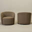 Ensemble de salon rembourré 3 pièces avec causeuse et fauteuil Boucle-2092913519