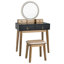 Subra Dressing Table with Mirror