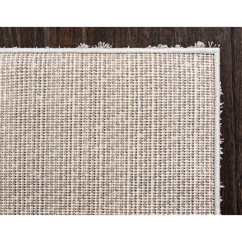 Tapis gris clair Ankeny, Rectangle 5 pi 1 po x 8 pi