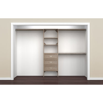 SuiteSymphony 84" W - 120" W Closet System with Drawers