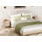 4 Pcs Bedroom Set，Wooden Dresser And Nightstand Sets For Bedroom, Reeded Dresser Set With Adjustable Shelves, Night Stand Of 2 With Charging Station-118099889