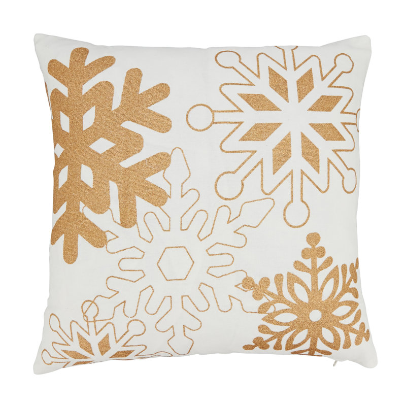 Hallel Collection Geometric Cotton Throw Pillow, Down Blend
