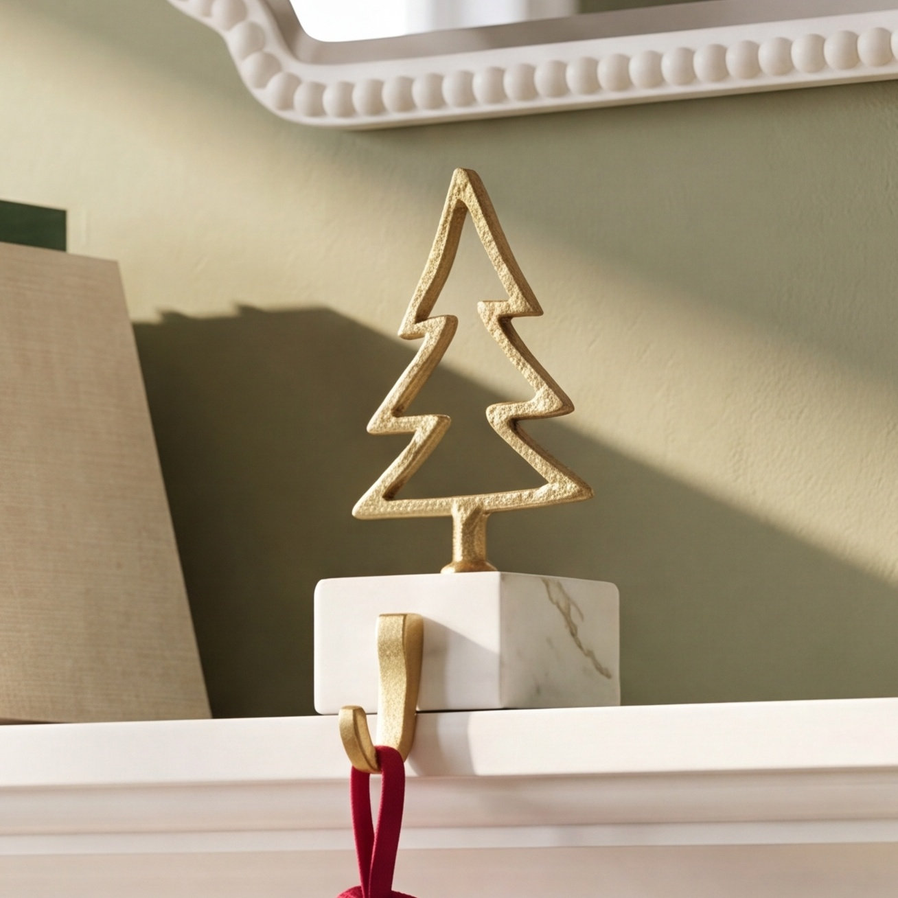 Christmas Tree Stocking Holder