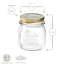 Bormioli Rocco Quattro Stagioni Glass Storage Jar 