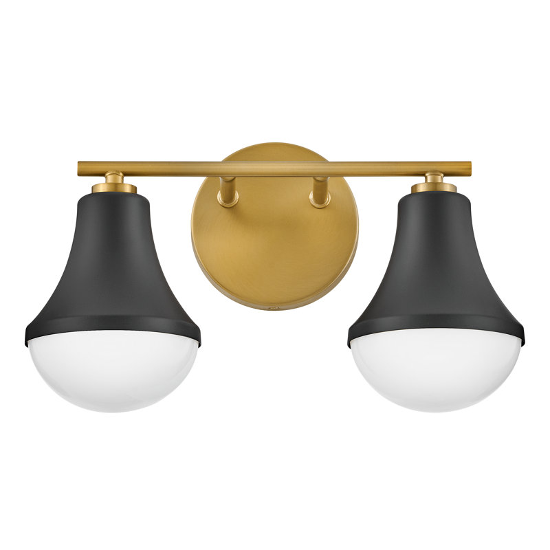Éclairage pour meuble-lavabo Joss & Main Capulet, Noir
