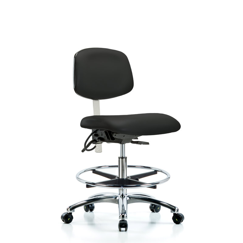 Fauteuil ergonomique Blue Ridge, Noir, Roulettes, Non inclus