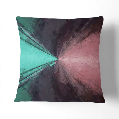 Abstract Square Throw Cushion