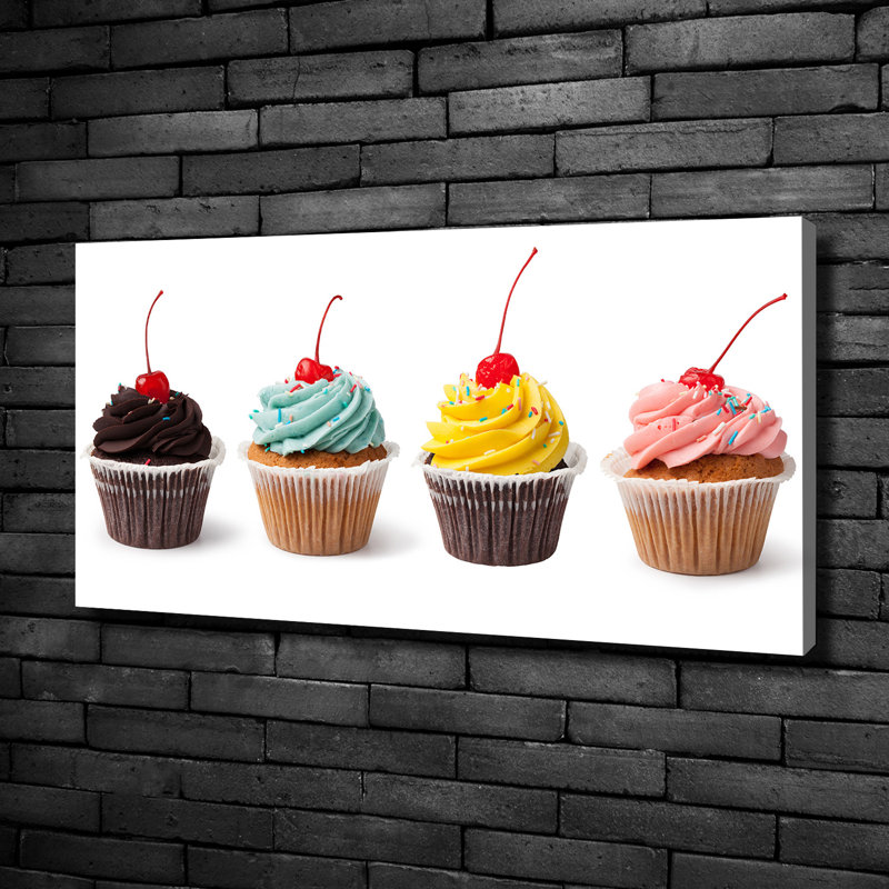 Cupcakes - Wrapped Canvas Print