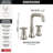 Two Handle Widespread Bathroom Faucet-112755157
