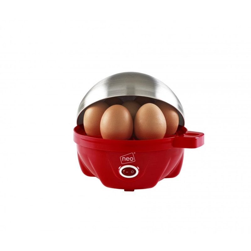 Stainless Steel Egg Poacher, Red