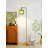 Medieval style metal glass floor lamp-509533750