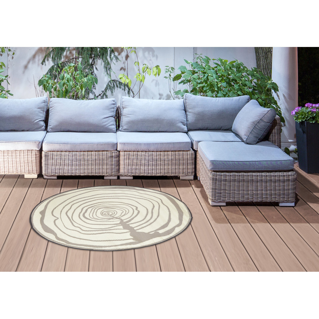 Outdoor Carpet Growth Ring Round