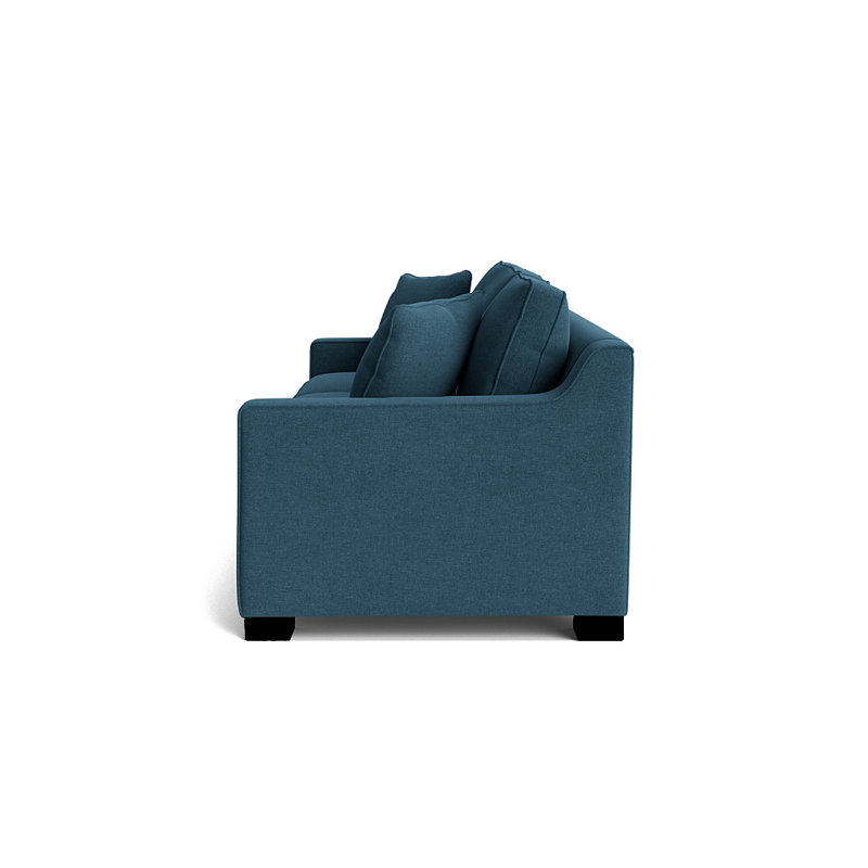 Aceyon Upholstered 71'' Sleeper Sofa, Espresso, Entice Honey