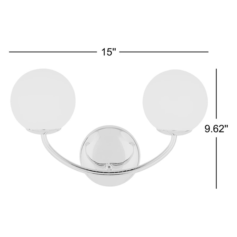 Galassia 2 - Light Vanity Light, Polished Nickel