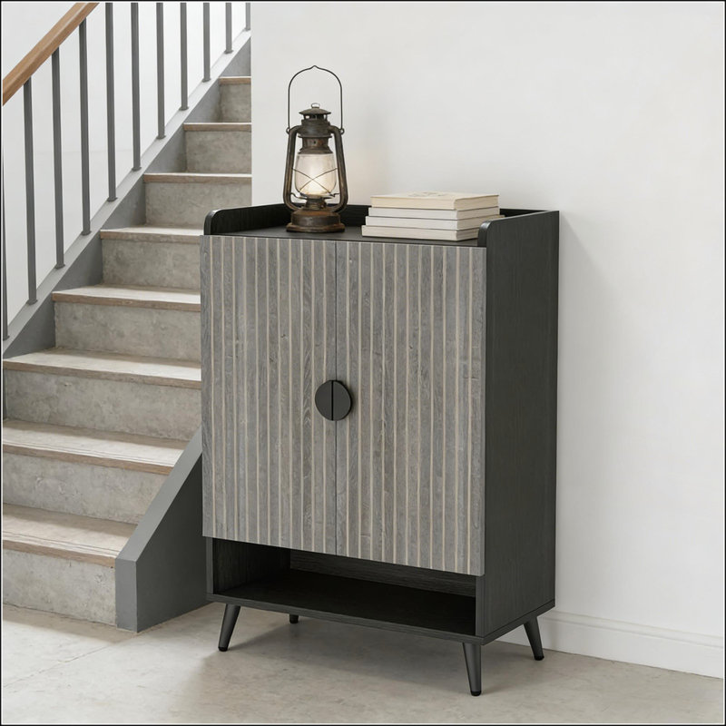 Armoire à chaussures robuste et réglable avec grand rangement pour l'organisation du vestibule et du couloir