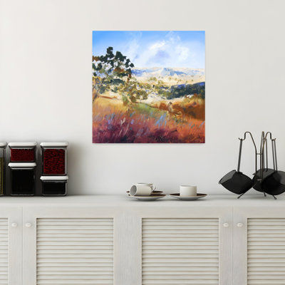 King Valley Contemporary Abstract Landscape Nature Art