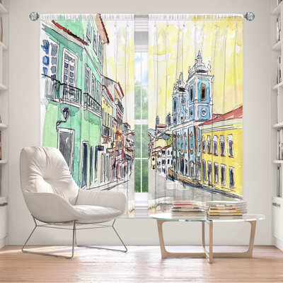 Adelaine Room Darkening Curtain Pair
