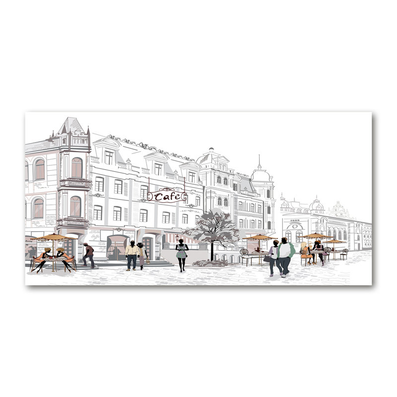 Old Town - Wrapped Canvas Print